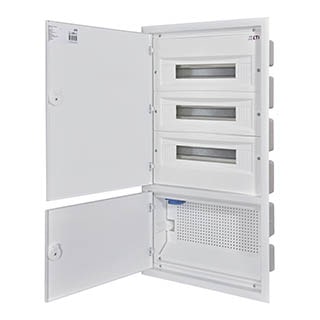 ERP18-5-3V MEDIA, (54мод.) Щит металопластиковий ETI