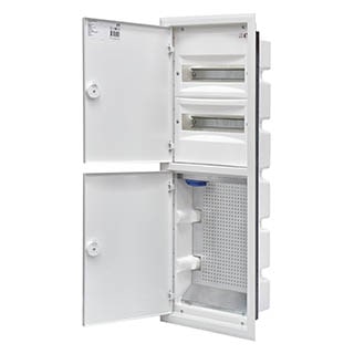 ERP12-5-2V MEDIA, (24мод.) Щит металопластиковий ETI