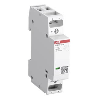ESB63-20N-06 63A 230V AC/DC 2NO, Модульний контактор ABB