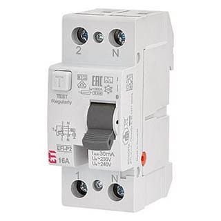 EFI-P2 NL 16 / 0.3 тип A, Реле диференційне (ПЗВ)