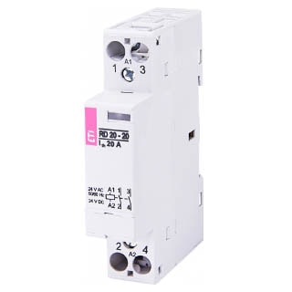 RD 20-11 (24V AC/DC) (AC1), Контактор модульний