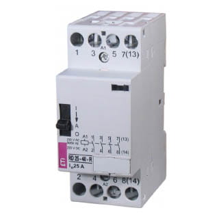 RD-R 25-22 230V AC/DC, Контактор з ручним управлінням