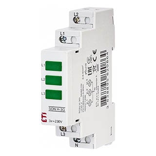 SON H-3G, Трифазний індикатор наявності напруги