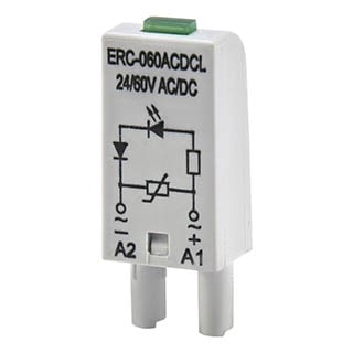 ERC-060ACDCL, Додатковий модуль захисту з індикацією
