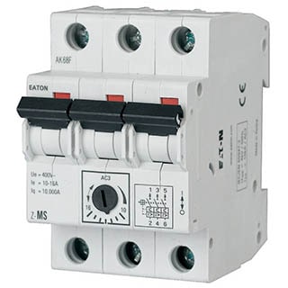 Z-MS-16/3 3P Ir=10...16А, Автоматичний вимикач захисту двигуна Eaton