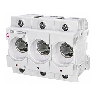 PFB D02 3p 63A LED, Тримач запобіжника ETI