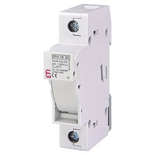 EFH 10 DC 1p 1000V, Тримач запобіжника ETI