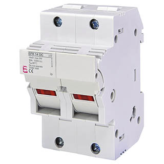 EFH 14 DC 2p LED 1000V, Тримач запобіжника ETI