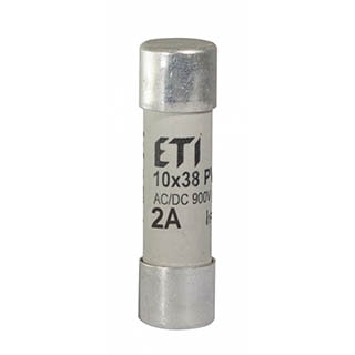 CH10x38 gR 2A/900V AC/DC, Запобіжник ETI