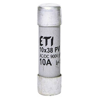 CH10x38 gR 10A/900V AC/DC, Запобіжник ETI