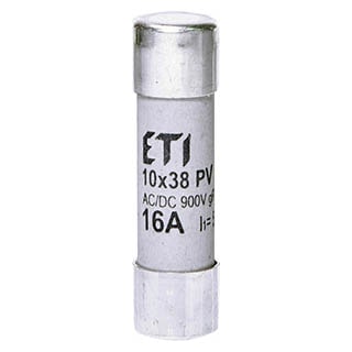CH10x38 gR 16A/900V AC/DC, Запобіжник ETI