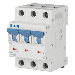 PL7-D20/3, Автоматичний вимикач Eaton