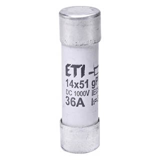 CH14x51 gPV 20A/1000V DC Запобіжник ETI