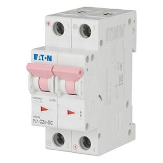 PL7-C2/2-DC, Автоматичний вимикач Eaton