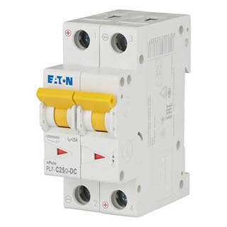 PL7-C25/2-DC, Автоматичний вимикач Eaton