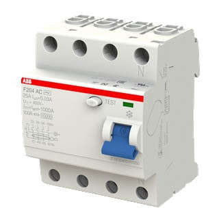 F204AC-63/0.03, Диференційне реле (арт. 2CSF204001R1630)