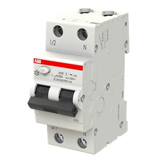 DSH201 C32 AC30 2P 32A 30мА, Дифавтомат ABB