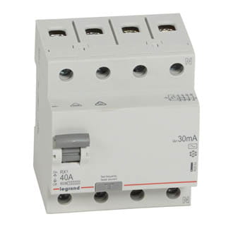 RX3 4p/63A/0.03, Диференційне реле