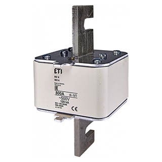 NH4 gG 800A/500V, Запобіжник ETI