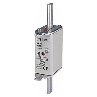 NH1C gG 32A/500V, Запобіжник ETI