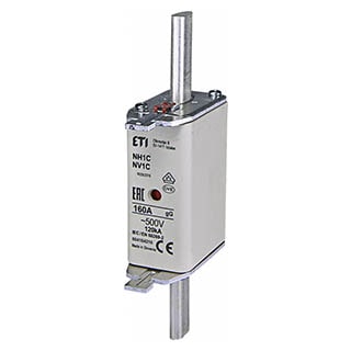 NH1C gG 160A/500V, Запобіжник ETI