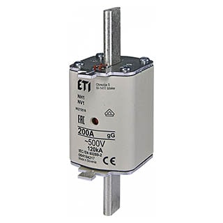 NH1 gG 200A/500V, Запобіжник ETI