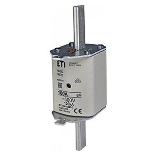 NH2C gG 100A/500V, Запобіжник ETI