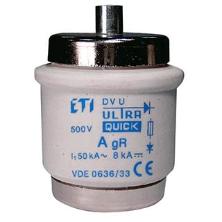 DV UQ gR 160A/500V, Запобіжник ETI
