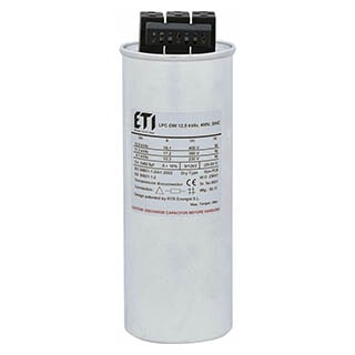 LPC-DW 12,5kVAr 400V, Конденсаторна батарея ETI