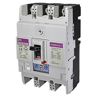 EB2S 250/3LA 200A 3p (0.63-1)In/(6-13)In 16kA, Автоматичний вимикач ETI