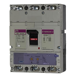 EB2 800/3HE 800A 3p (0.4-1)In/обираєма 125kA, Автоматичний вимикач ETI