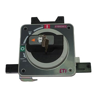 RO2 1250-1600, black, Рукоятка на корпус (чорна) ETI