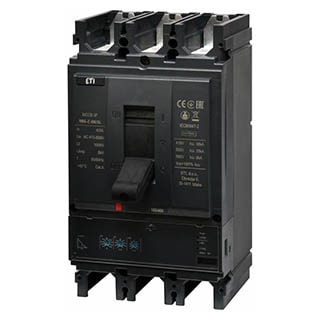 NBS-E 400/3L 400A 3P (0.4-1)In/(1.5-10)Ir, 36kA, Автоматичний вимикач ETI