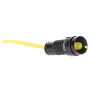 LS LED 5 Y 230 5мм 230V AC Жовта Лампа сигнальна, ETI
