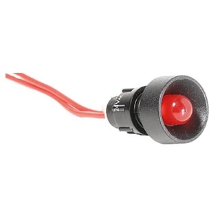 LS LED 10 R 24 10мм 24V AC Червона Лампа сигнальна, ETI