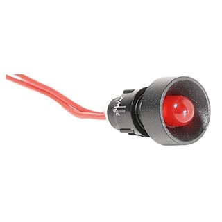 LS LED 10 R 230 10мм 230V AC Червона Лампа сигнальна, ETI