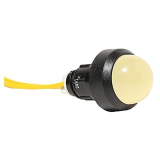 LS LED 20 Y 24 20мм 24V AC Жовта Лампа сигнальна, ETI