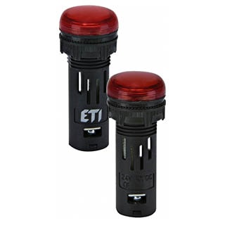 ECLI-16-240A-R 240V AC Червона Лампа сигнальна LED матова, ETI