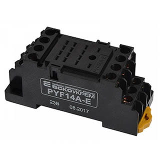 PYF11A, колодка під реле МY4