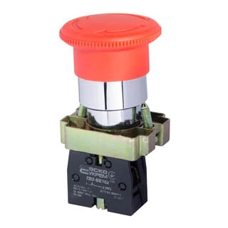 XB2-BS542 Кнопка безпеки.Повернення поворотом. d40mm