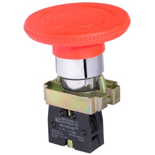 XB2-BS642 Кнопка безпеки.Повернення поворотом. d60mm