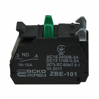 ZBE-101 N/О Контакт для кнопок TB5