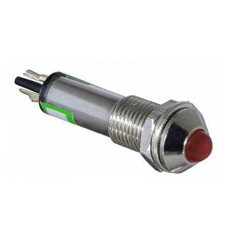 AD22B-8  червона 24V AC/DC, Сигнальна арматура