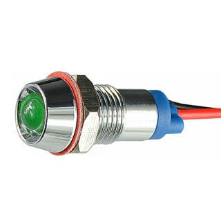 AС22C-8 зелена 220V AC, Сигнальна арматура