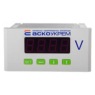 ЦВ-5 600В 96х48 Вольтметр цифровий, Аско