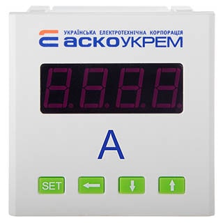 ЦА-8 5А 80х80 Амперметр цифровий, Аско