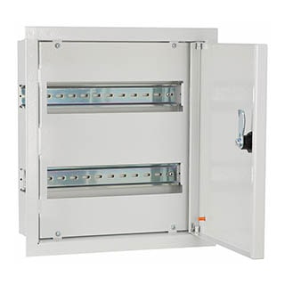 UBox 24 мод. вбуд. IP31 Корпус модульний металевий Light, АСКО