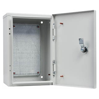 UBox 30*20*15 IP31 Корпус з монтажною панеллю металевий, АСКО