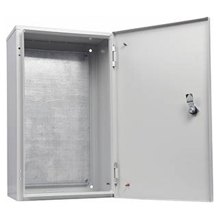 UBox 50*30*20 IP31 Корпус з монтажною панеллю металевий, АСКО