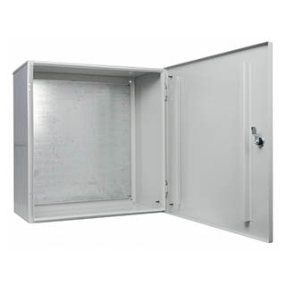 UBox 60*60*25 IP31 Корпус з монтажною панеллю металевий, АСКО